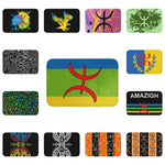 Tapis d'entrée berbère vintage 40x60 cm motif amazigh