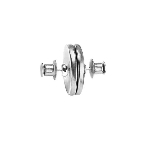 boutons magnétiques argentés modernes rideaux sans perçage adhésifs 2cm diamètre 1,5cm hauteur panneaux
