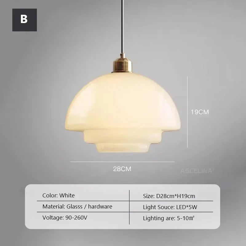 suspension lumineuse moderne blanc doré ampoule e27 câble noir verre rond mat 90 260v