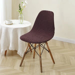 housse chaise extensible vert olive imprimé feuilles moderne siège salle manger banquet
