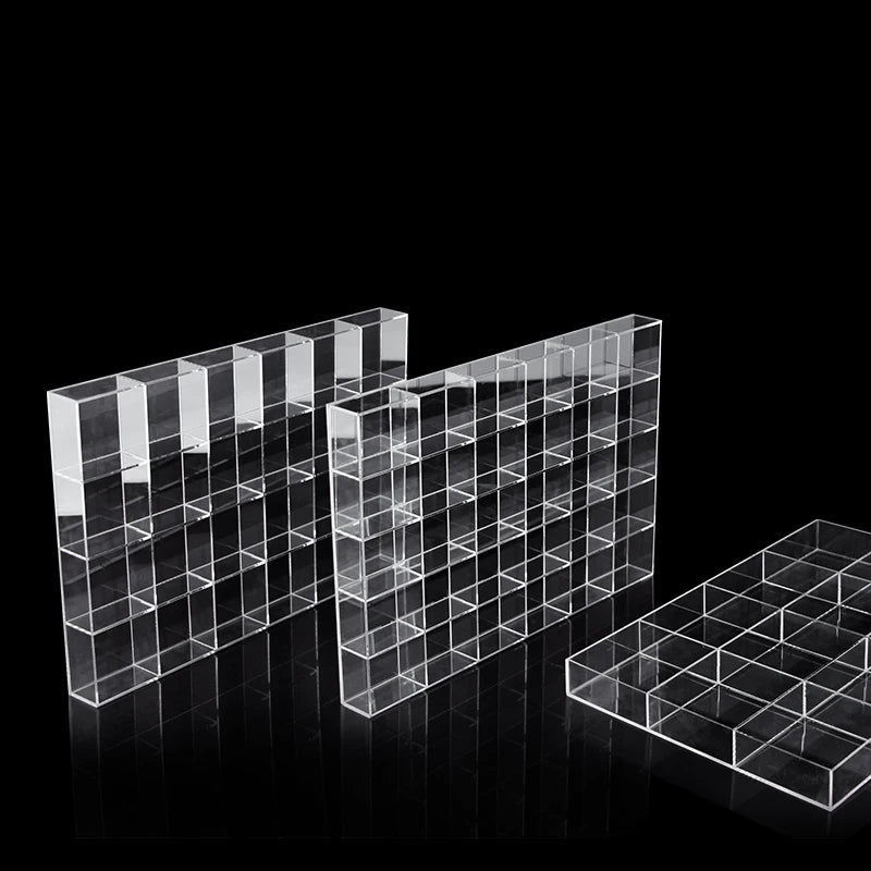 boîte rangement bijoux transparent moderne réutilisable acrylique pliable respectueux environnement