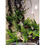 guirlande végétale artificielle feuilles fougère lierre naturelle extérieur intérieur décoration vert foncé clair