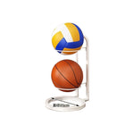 support balles sport moderne blanc noir trois couches intérieur salon volleyball basketball football