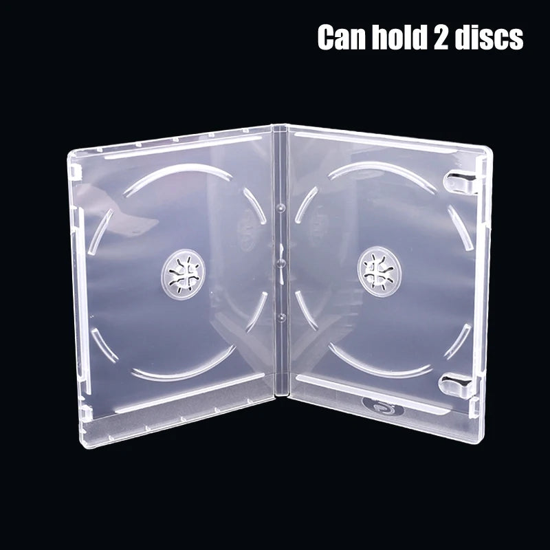 boîtes rangement disques blu ray transparentes modernes perforations respectueux environnement pratique