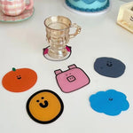 coasters animaux cartoon opaques vase transparent tasse thermos diffuseur