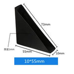 protector angle table noir anti collision adhésif moderne sécurité bébé