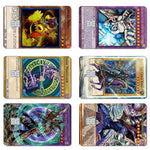 autocollants cartes crédit multicolores dessin animé illustrations fantastiques adhésifs protection cartes jeu set collection