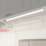 luminaire led rectangle mural adhésif blanc moderne rechargeable capteur mouvement chambre cuisine