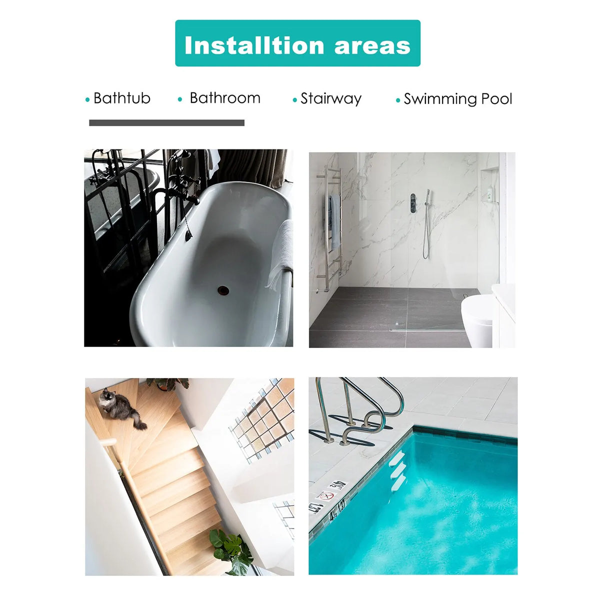 sticker anti dérapant salle bain étoiles respectueux environnement moderne gris 10 pièces adhésif