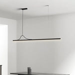 suspension lumineuse moderne pendentif led blanc noir marron clair minimaliste aluminium