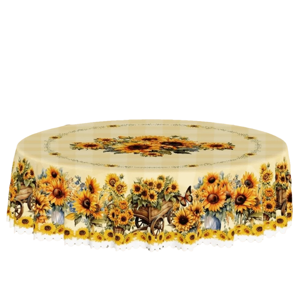 nappe fleur bleue beige lapin papillon noël halloween décoration table maison rustic