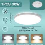 lampe led moderne blanc doré 18w 30w 40w 50w