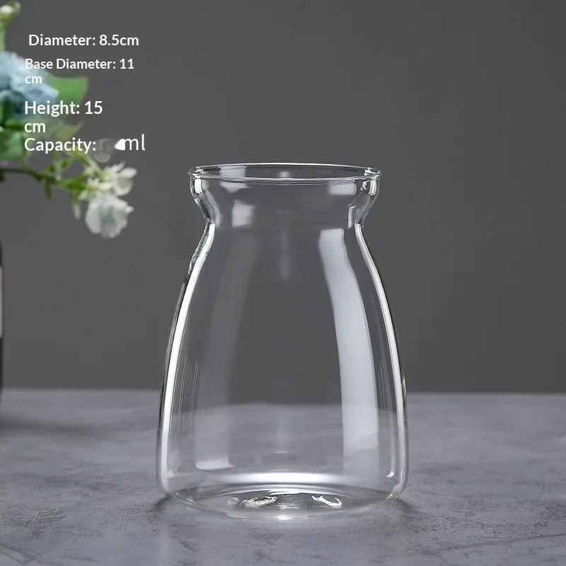 terrarium verre transparent plantes artificielles décoration miniature intérieur moderne décoratif