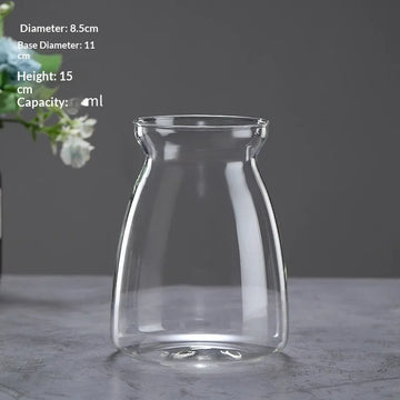 terrarium verre transparent plantes artificielles décoration miniature intérieur moderne décoratif