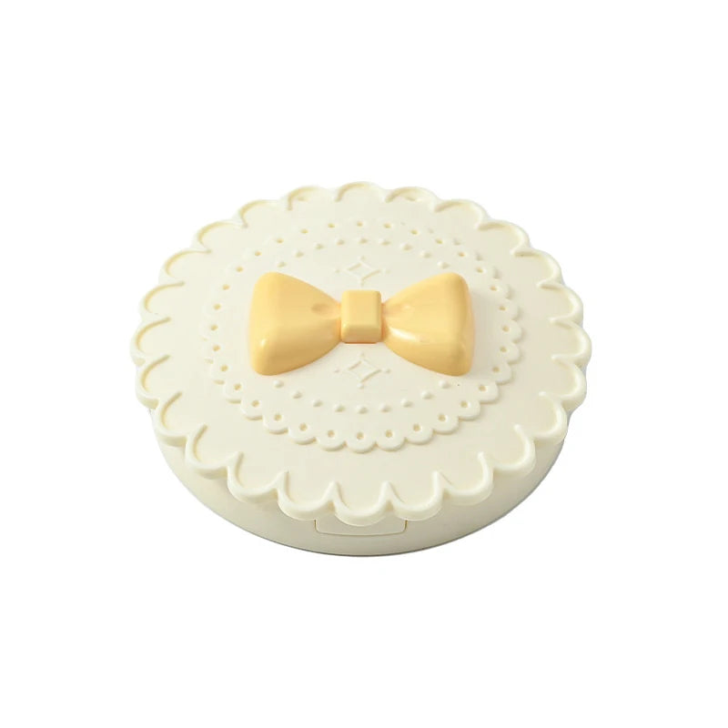 organisateur pinceaux cils artificiels dentelle élégant rose blanc bleu clair portable maquillage cosmétiquesABS