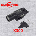 lampe torche tactique led noir mat compact tringle glock scout momentané constant stroboscope