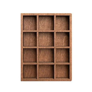 boîte bijoux bois marron coquillages fleurs séchées rustique compartiments organisation décoration artisanale