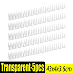 anti oiseaux pointes coniques protection jardin blanc noir moderneextérieur sécurité avifaune