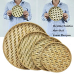 paniers rangement bambou tressé traditionnels rustiques naturels artisanat