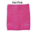 serviette crochet fait main motif rayures horizontales artisanale décoration maison enfant