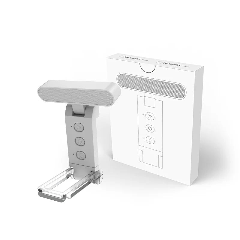 lampe lecture rechargeable led ajustable niveaux luminosité clip portable livre étudiant eye comfort