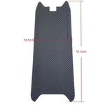 tapis antidérapant silicone noir protection planche scooter moto électrique 19cm 51cm texturé industriel