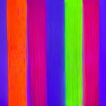 rideau pluie vert fluo moderne rayures horizontales adhésif double face anniversaire mariage festif