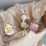 biscuits animaux farmacia dessin animé mouton poulet cochon vache oie cheval