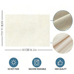 tapis table lin citrons feuilles fleurs blanches été printemps moderne naturel