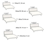 couvre tête moderne feuilles stylisées gris clair beige adhésif maison