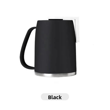 tasse mural magnétique blanc gris moderne support brosse dents fixe