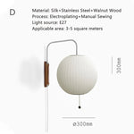 lampe murale moderne blanc rayures horizontales fixation câble interrupteur éclairage quotidien