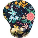 coussin souris ergonomique multicolore floral adhésif gamer portable abstraits motifs opaques