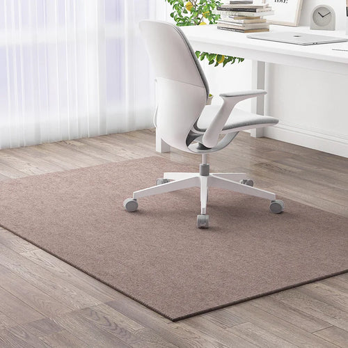 tapis sol intérieur moderne antidérapant tissé polyester gris bleu marron maison