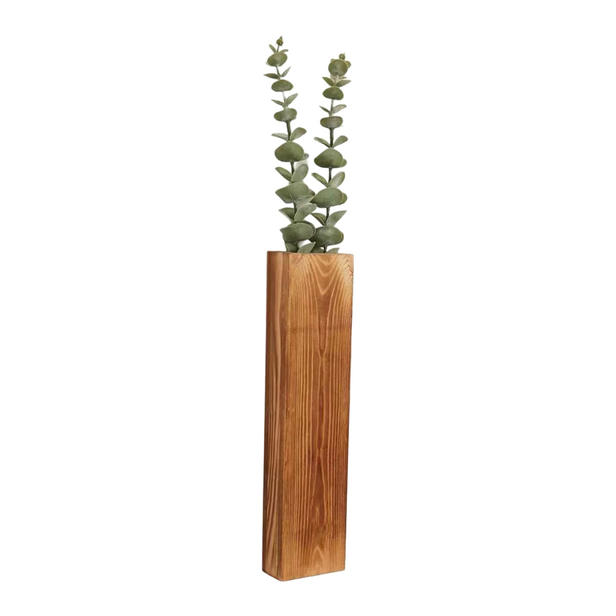jardinière murale bois plantes vertes vase suspendu minimaliste support mural salon decoration