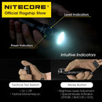 lampe torche noire rechargeable 3300 lumens ip68 anti dérapante compacte