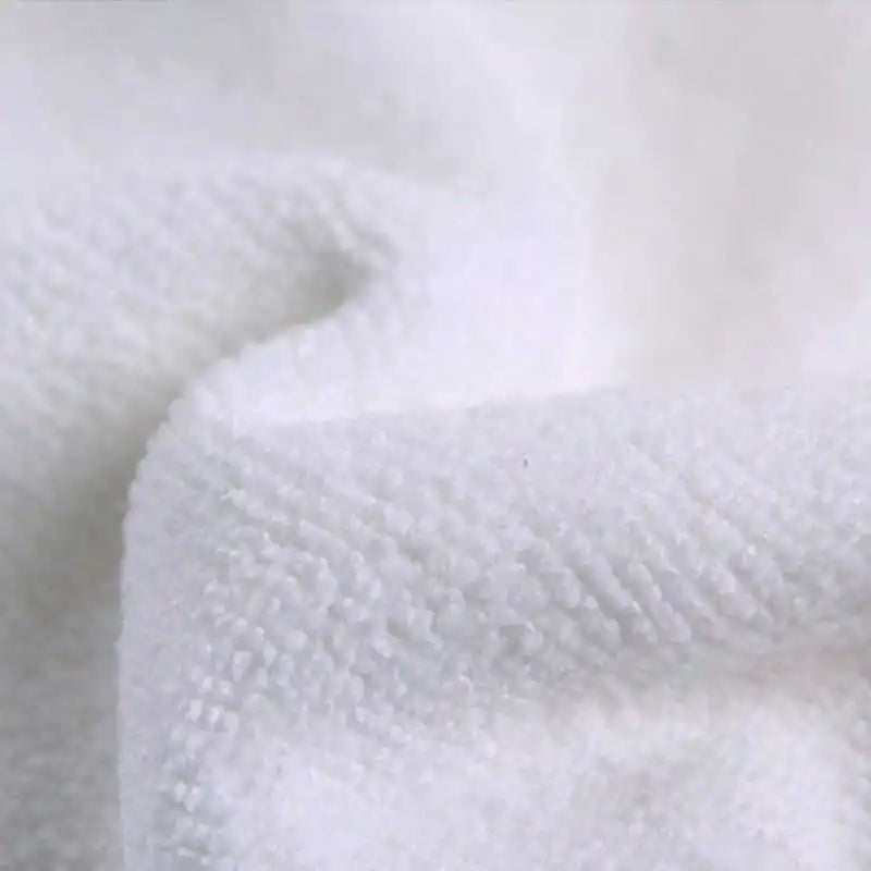 serviettes bain coton blanc absorbant 70x140cm serviette main 35x75cm douces machine simple noël