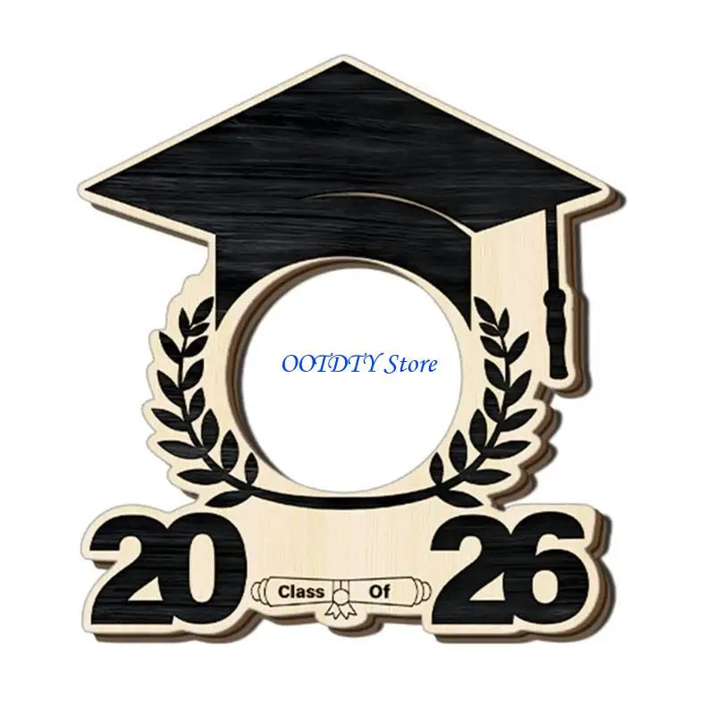 cadres photo bois naturel gravés décoration graduation photos imprimées variés durable