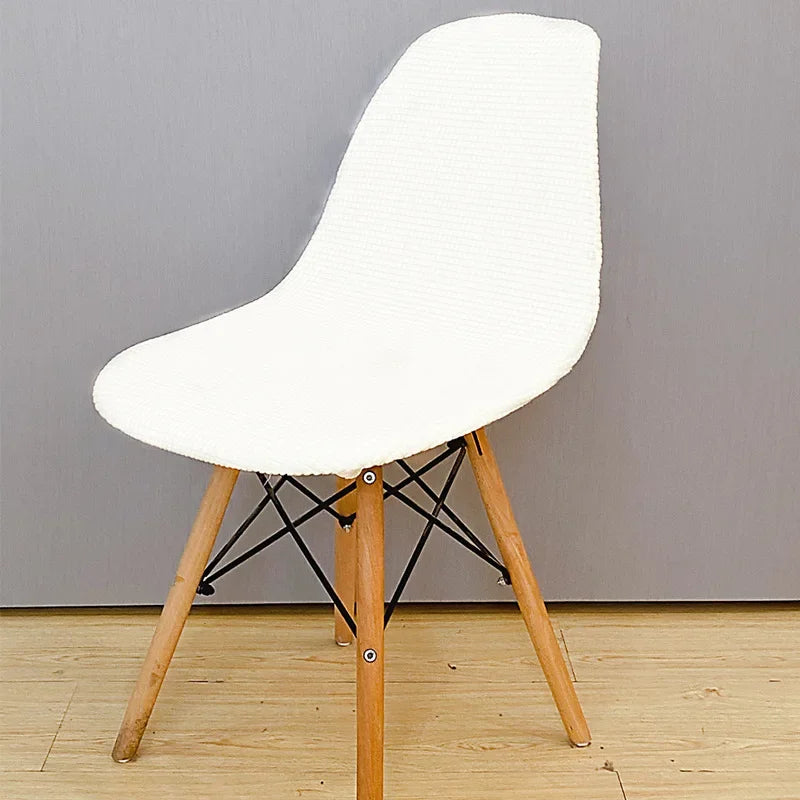 chaise moderne tissu imprimé petits points vert noir beige gris marron bleu blanc