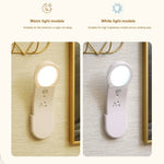 lampe chevet led rechargeable blanc moderne capteur pir interrupteur adhésif