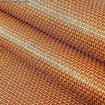 coussin lit marron clair tissé motifs géométriques moderne 150x200cm 180x200cm 200x220cm