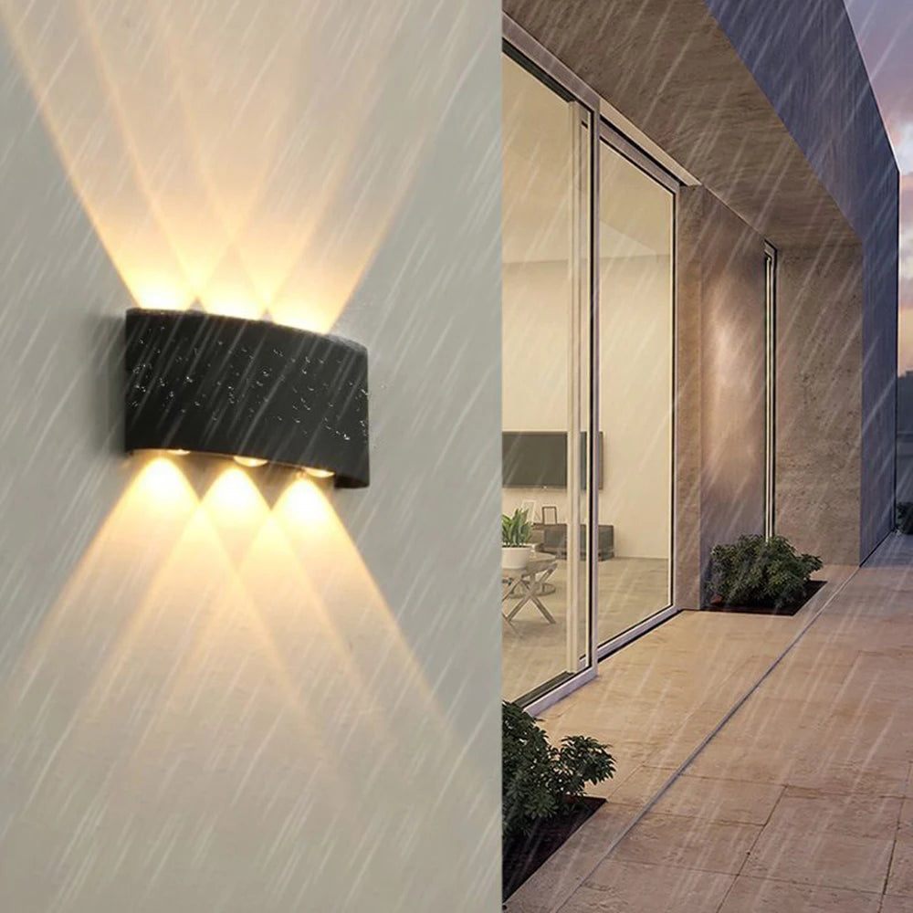 applique murale led moderne noire blanche rayures diagonales contemporaine fixations led