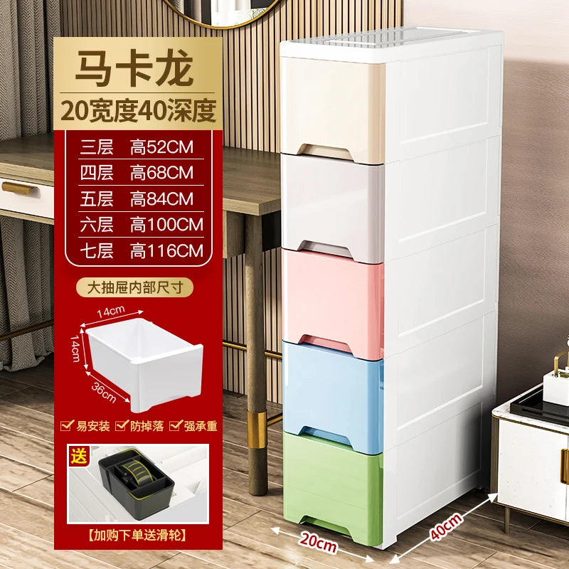 meuble tiroirs blanc moderne salle bain rangement étagères plastique minimaliste multifonctionnel organisateur