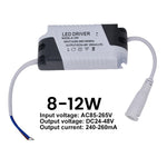 adaptateur alimentation led driver 24v 12w 18w 24w gris noir électronique