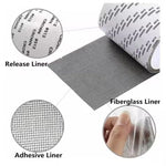 ruban moustiquaire adhésif réparation écran fenêtre porte anti moustiques patch réparation trous self adhesive
