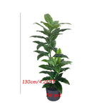 plantes artificielles bananier grandes feuilles vert modernes décoration intérieure hawaienne shop