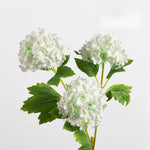décoration intérieure bouquet artificiels hortensias soie violet rouge bleu vert minimaliste mariage anniversaire