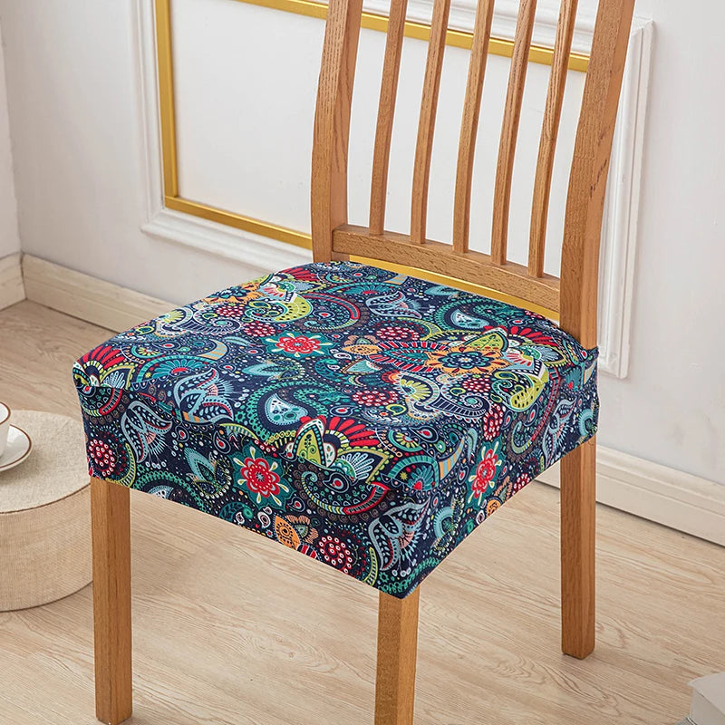 housses chaise imprimées floral géométrique élasthanne polyester élastique multicolore moderne ethnique