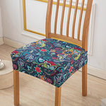 housses chaise imprimées floral géométrique élasthanne polyester élastique multicolore moderne ethnique