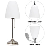 abat jour blanc moderne plastique opacique tringle lampes tables lampadaires 10cm 11.4cm